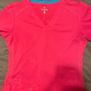 Med Couture (touch) Pink Scrubs Small! Great Condition!